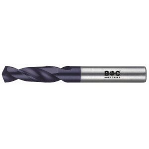 Bohrcraft Spiralbohrer extra kurz VHM DIN 6539 TiALN...