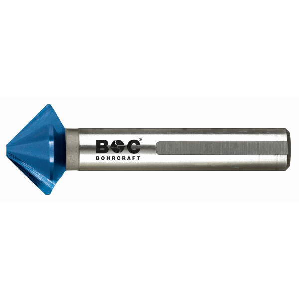 Bohrcraft Kegelsenker ungleich Kegelsenker UNGL. HSS-E blue+ 90° P-PLUS