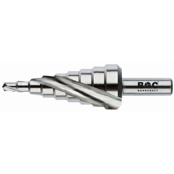 Bohrcraft Stufenbohrer Spiralnut Stufenbohrer HSS-Spiralnut