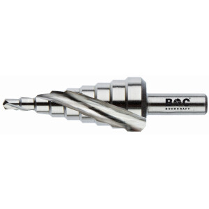 Bohrcraft Stufenbohrer Spiralnut Stufenbohrer HSS-Spiralnut