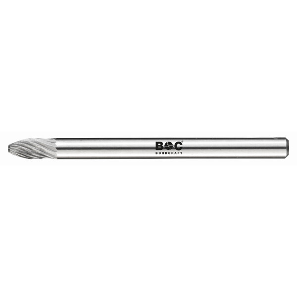 Bohrcraft HM Frässtift Form E Tropfen Fein