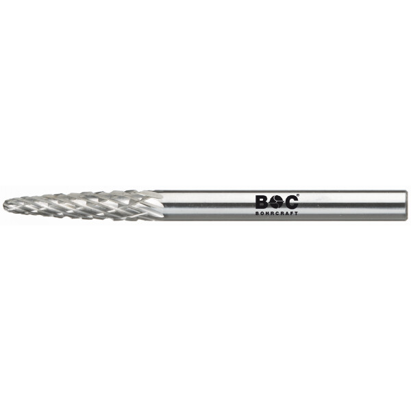 Bohrcraft HM Frässtift Form F Rundb.