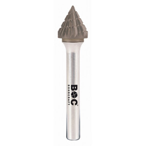 Bohrcraft HM Frässtift Form J 60° TiAlN