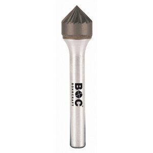 Bohrcraft HM Frässtift Form K 90° TiAlN
