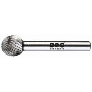 Bohrcraft HSS Frässtift HSS Form D Kugel