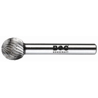 Bohrcraft HSS Frässtift HSS Form D Kugel
