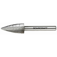 Bohrcraft HSS Frässtift HSS Form G Spitzbogen