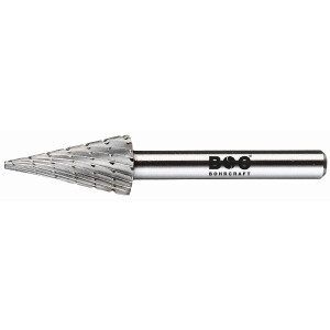 Bohrcraft HSS Frässtift HSS Form M Spitzkegel