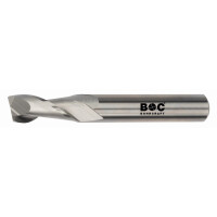 Bohrcraft Schaftfräser 2 Schneiden VHM Langl.fr.2S ~DIN6527L-W HA kurz/2,0 mm BC P+