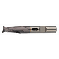 Bohrcraft Schaftfräser 2 Schneiden VHM AlTiN Langl.fr.2S ~DIN6527L-N HB kurz/4,0mmBC