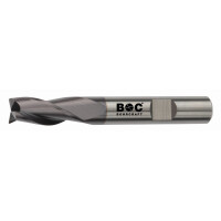 Bohrcraft Schaftfräser 3 Schneiden VHM AlTiN Bohrn.fr.3S ~DIN6527L-N HB lang/3,0mmBC