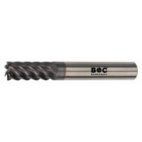 Bohrcraft Schaftfräser 6 Schneiden VHM AlTiN Schaftfr.6S ~DIN6527L-NH HA lang/3,0mm