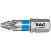 Bohrcraft Schrauber-Bits Pozidriv 1/4"  Blau