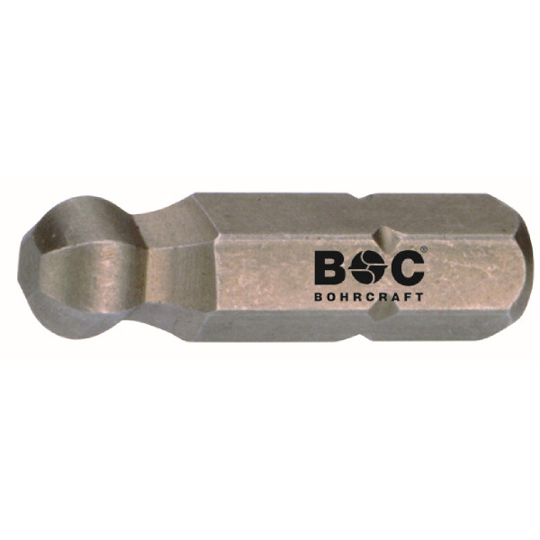 Bohrcraft Schrauber-Bits Kugelkopf 1/4"