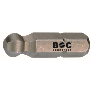 Bohrcraft Schrauber-Bits Kugelkopf 1/4"