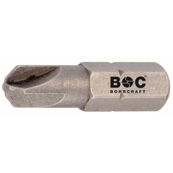 Bohrcraft Schrauber-Bits Vierflügel 1/4"