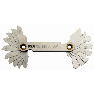 Bohrcraft Gewindeschablonen Gewindeschablone 6 Blatt WW...
