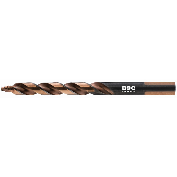 Bohrcraft Spiralbohrer kurz HSS-E DIN 338, TURBO STEP INOX //  4,0 mm BC-Tasche