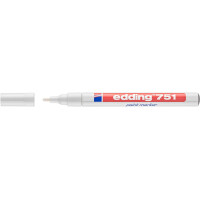 edding 751 Lackmarker weiß 4-751049