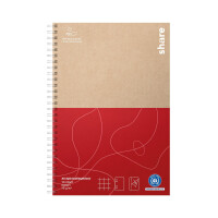 share Collegeblock A5 kariert 100 Blatt 4-0016-A5