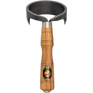 Kirschen 4018000 Fass-Schaber 77 mm mit einem Rotbuchenheft