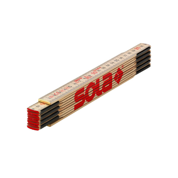 Sola Holz-Meterstab 2 m H 2/10 natur