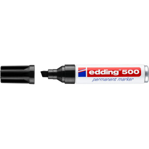 edding 500 Permanentmarker schwarz 4-500001