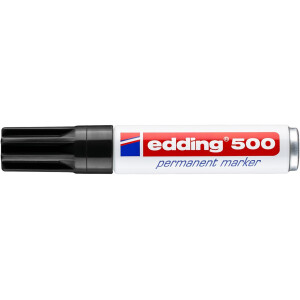 edding 500 Permanentmarker schwarz 4-500001