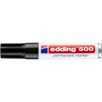 edding 500 Permanentmarker schwarz 4-500001