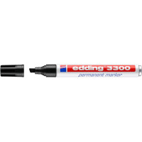 edding 3300 Permanentmarker schwarz 4-3300001