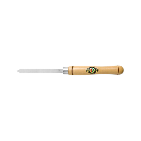Kirschen 1699006 Drechslerbeitel mit Weißbuchenheft, 6 mm Abstechstahl