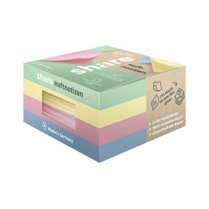 share Haftnotizblock 4x100 Blatt 4-0017