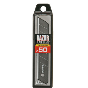 TAJIMA RAZAR BLACK CUTTERKLINGEN 18 mm Box mit 50 Klingen