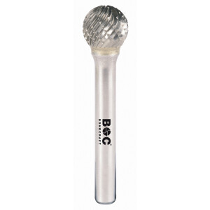 Bohrcraft HM Frässtift Form D Kugel // 6,0 mm Schaft...