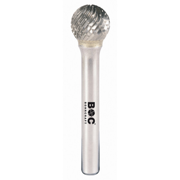 Bohrcraft HM Frässtift Form D Kugel // 6,0 mm BC-Hülse
