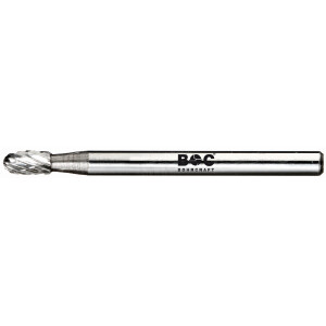 Bohrcraft HM Frässtift Form E Tropf // 6,0 mm Schaft...