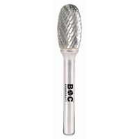 Bohrcraft HM Frässtift Form E Tropfen // 12,0 mm Schaft 8 mm