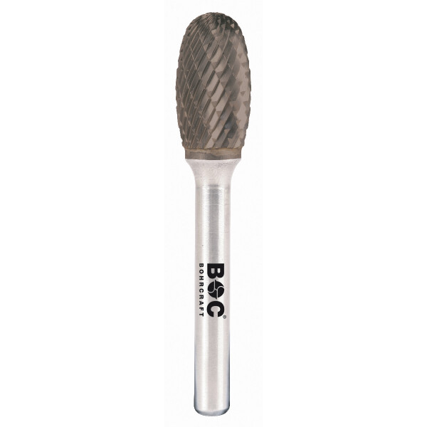 Bohrcraft HM Frässtift Form E TiAlN // 6,0 mm Schaft 3mm BC-Vp