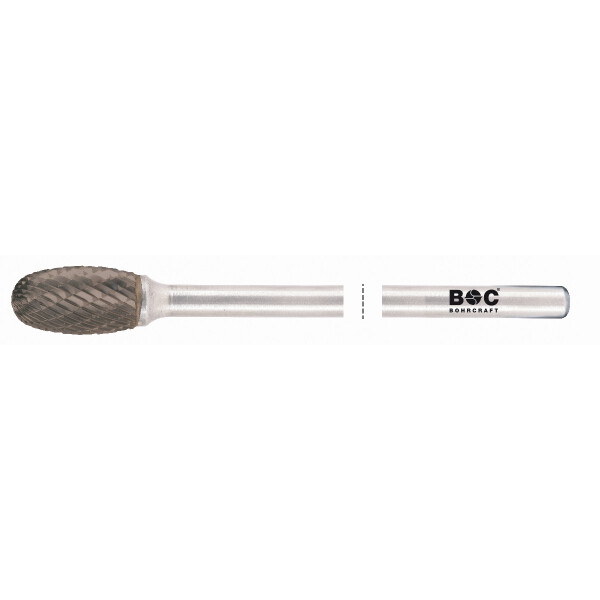 Bohrcraft HM Frässtift lang Form E TiAlN // 10,0 x170 mm