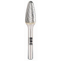 Bohrcraft HM Frässtift Form F Rundb. // 12,0 mm Schaft 8 mm