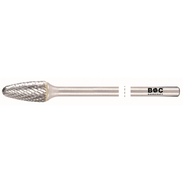 Bohrcraft HM Frässtift lang Form F Rundb. // 10,0 x170 mm