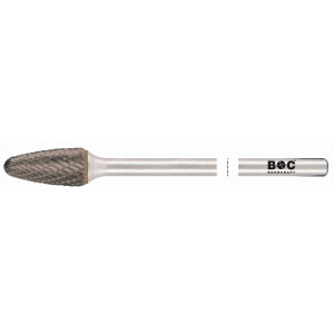 Bohrcraft HM Frässtift lang Form F TiAlN // 12,0...