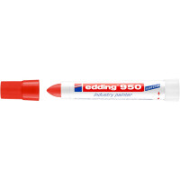 edding 950 Industrie Pastenmarker rot 4-950002