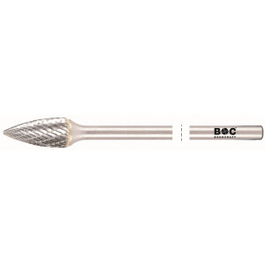 Bohrcraft HM Frässtift lang Form G Spitzbogen //...