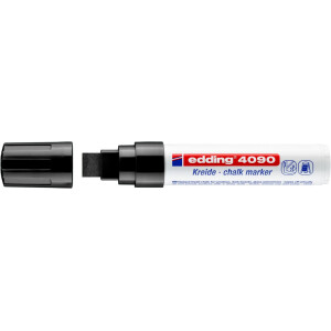 edding 4090 Kreidemarker schwarz 4-4090001