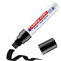 edding 4090 Kreidemarker schwarz 4-4090001