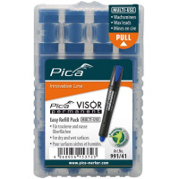 Pica 991/41 VISOR permanent, Easy Refill Pack, blau