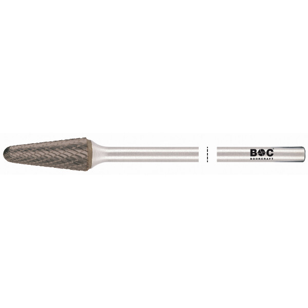 Bohrcraft HM Frässtift lang Form L Rundk. TiAlN // 10,0 x170 mm