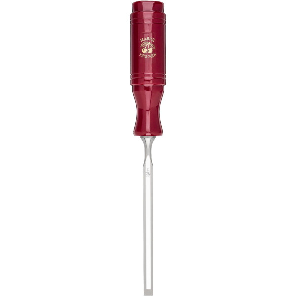 Kirschen 1003008 Stechbeitel mit Kunststoffheft, 8 mm Retrodesign