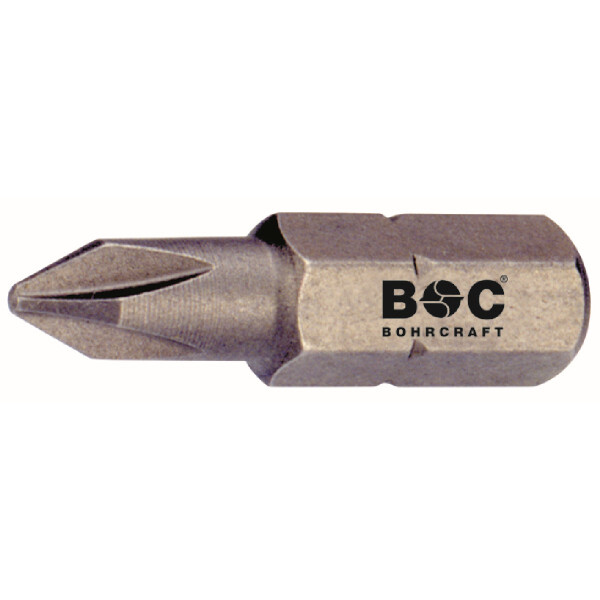 Bohrcraft Schrauber-Bits Phillips 1/4" // PH 2 x 150 mm lose / Werksverp.